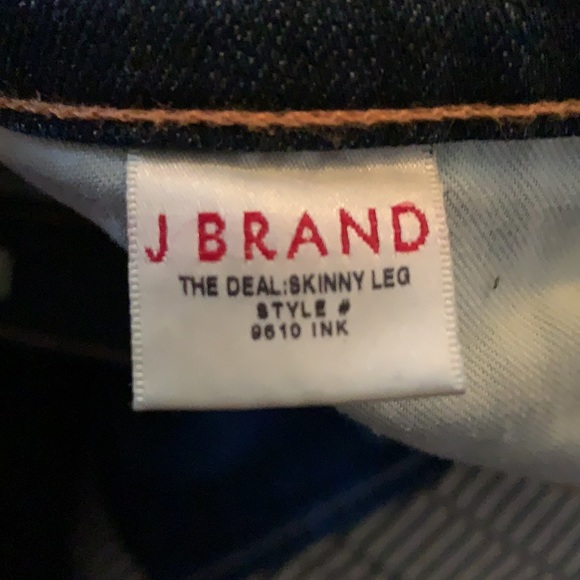 J brand ankle zip blue jeans size 27 - Picture 7 of 8